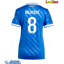 Real Madrid Federico Valverde #8 Replica Third Shirt Ladies 2025-26 Short Sleeve